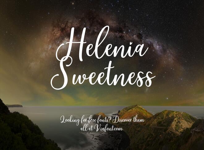 Helenia Sweetness Font