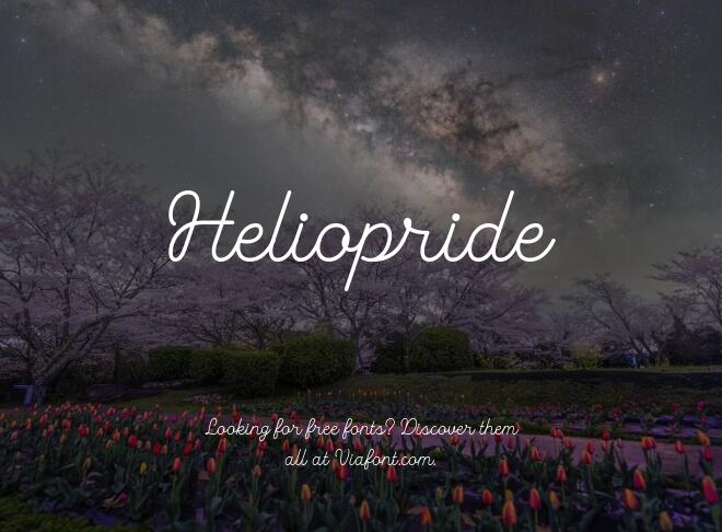 Heliopride Font