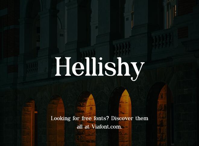 Hellishy Font