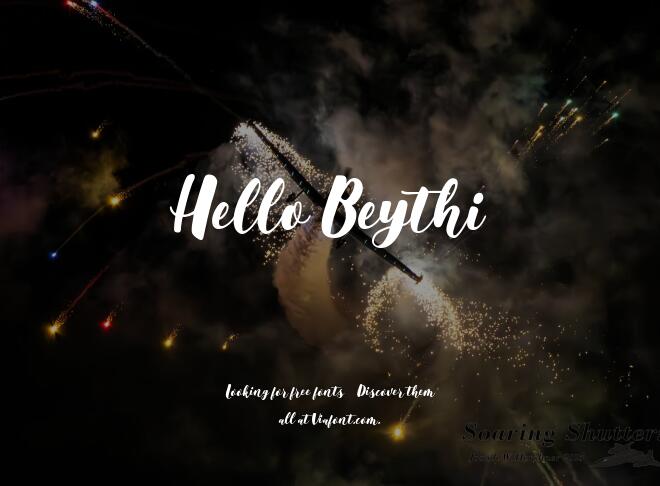 Hello Beythi Font