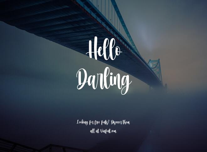 Hello Darling Font