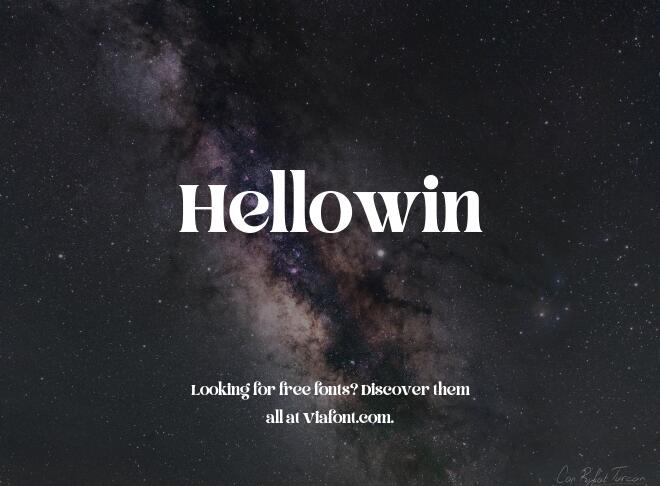 Hellowin Font