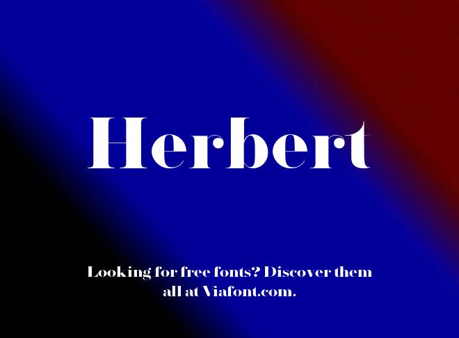 Herbert Font
