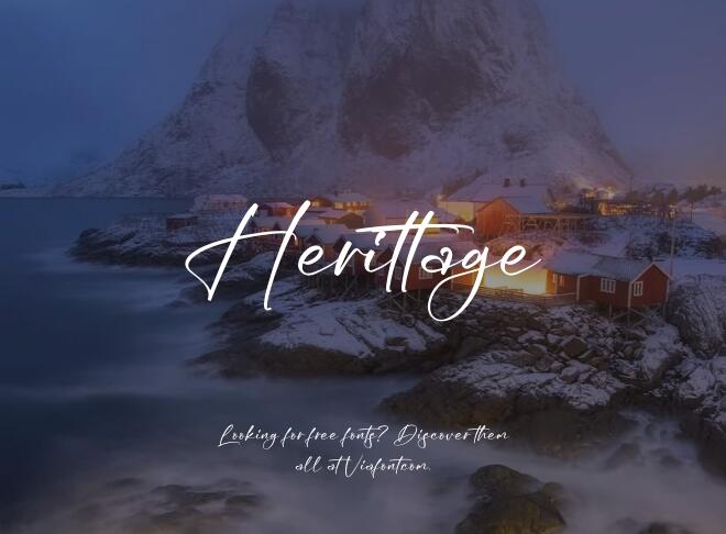 Herittage Font