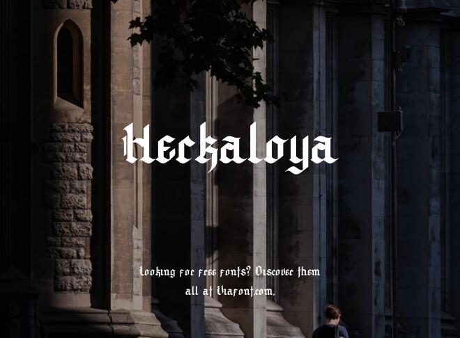 Herkaloya Font