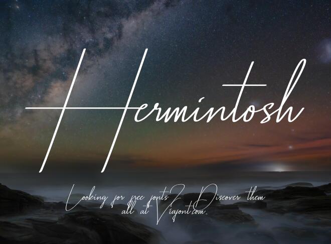 Hermintosh Font