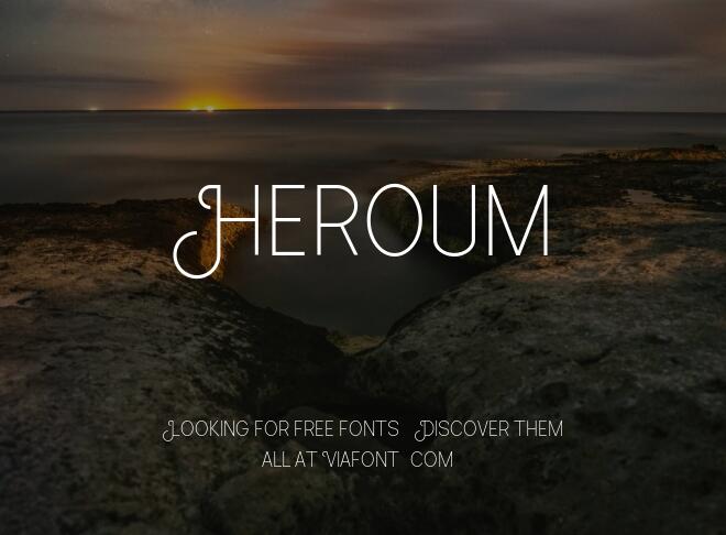 Heroum Font
