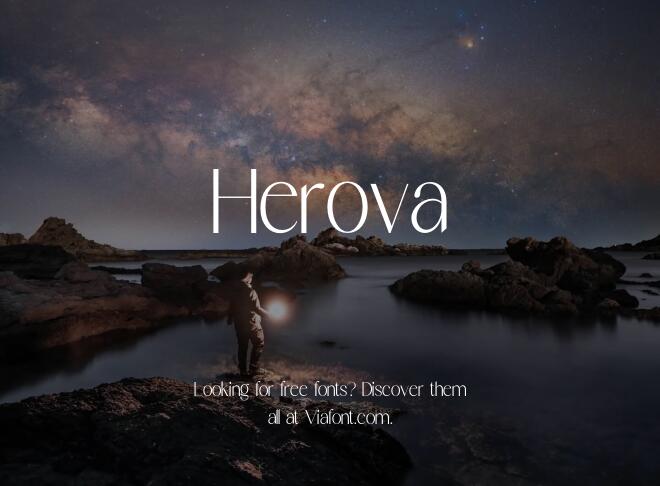 Herova Font