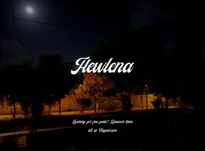 Hewlena Font