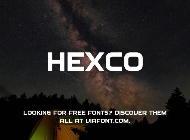 Hexco Font