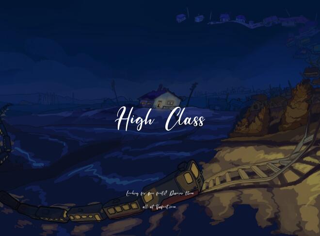High Class Font