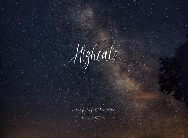 Higheals Font