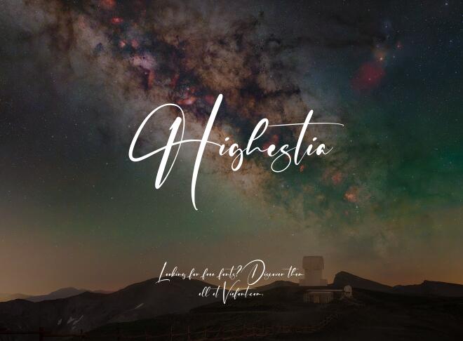 Highestia Font