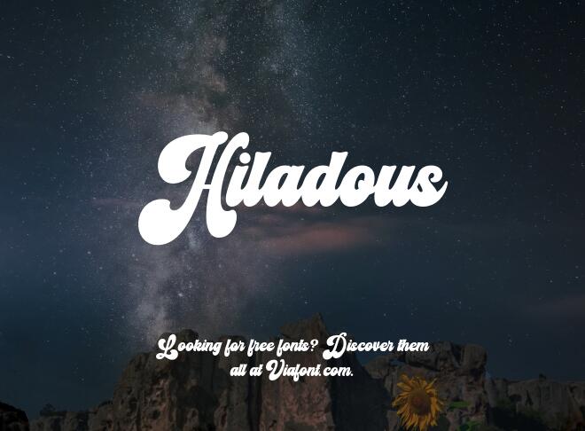 Hiladous Font