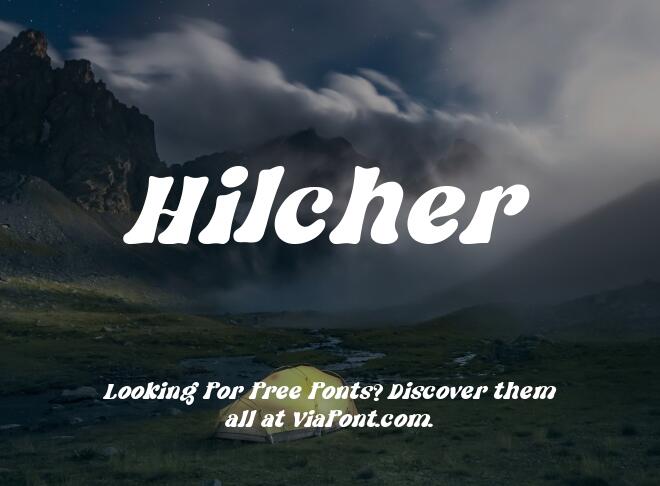 Hilcher Font
