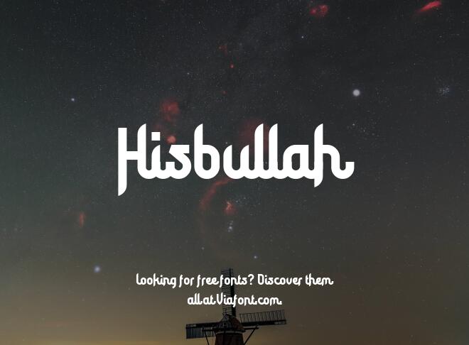 Hisbullah Font
