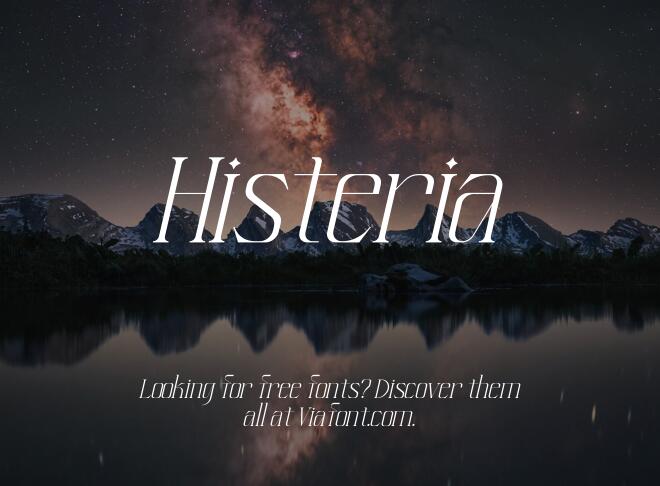 Histeria Font