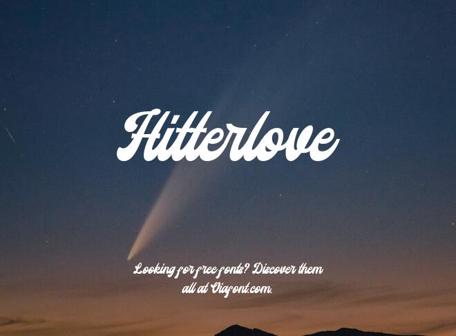 Hitterlove Font