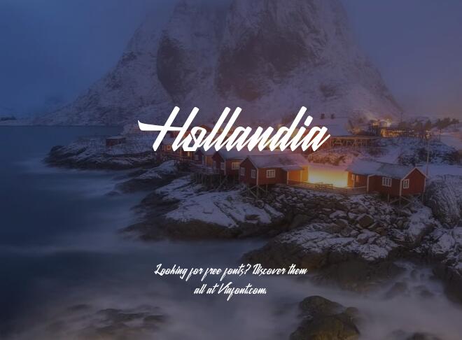 Hollandia Font