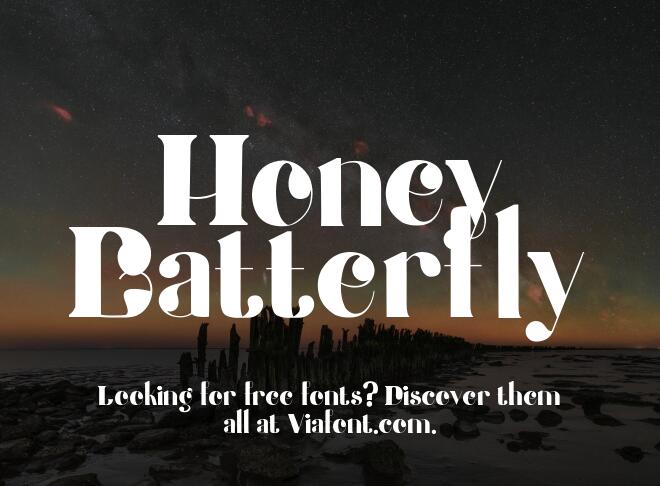 Honey Batterfly Font