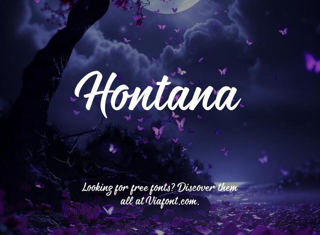 Hontana Font
