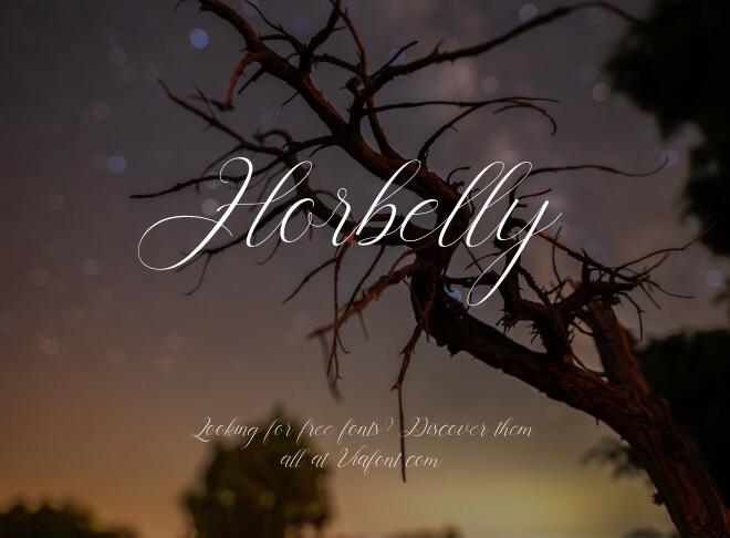Horbelly Font