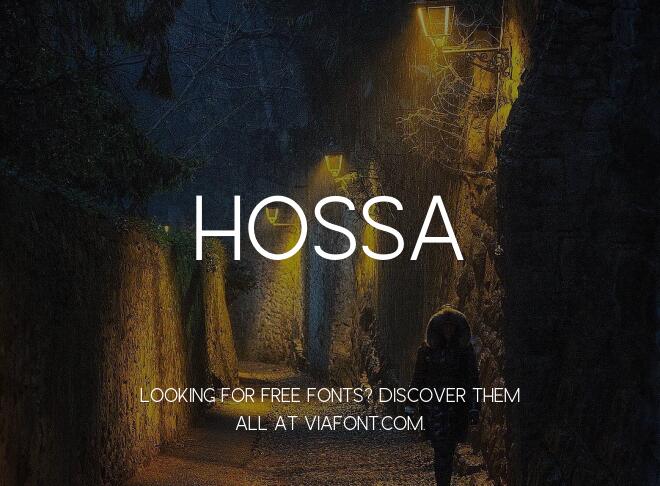 Hossa Font