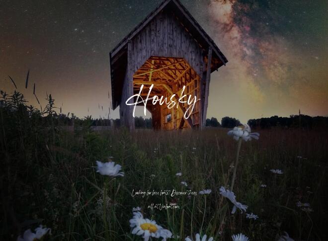 Housky Font