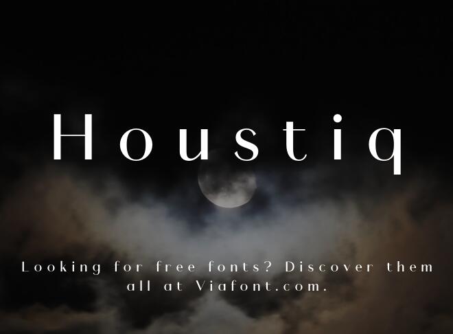 Houstiq Font