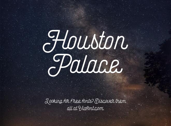 Houston Palace Font
