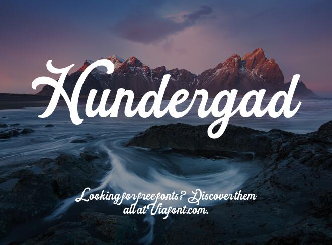 Hundergad Font