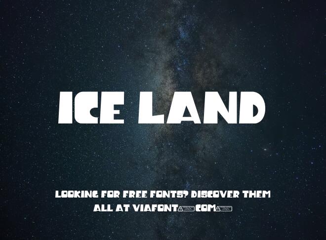 Ice Land Font