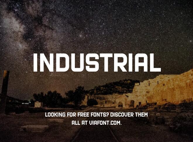 Industrial Font