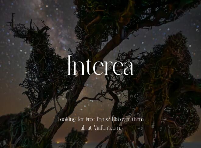 Interea Font
