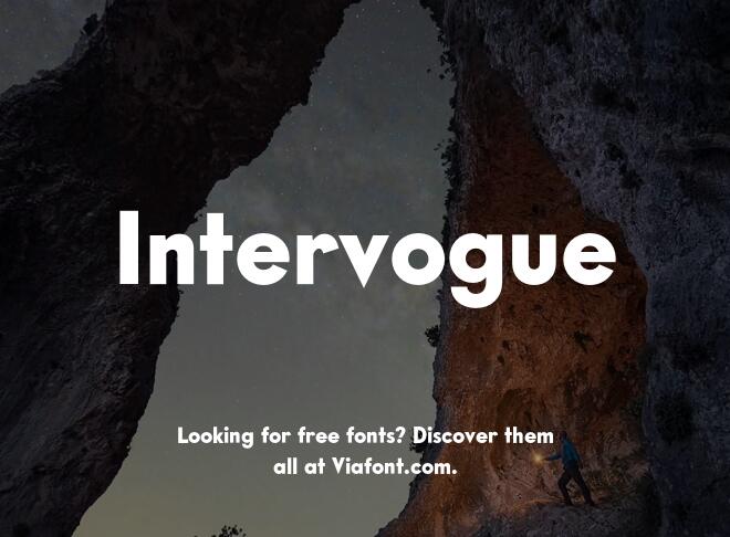 Intervogue Font