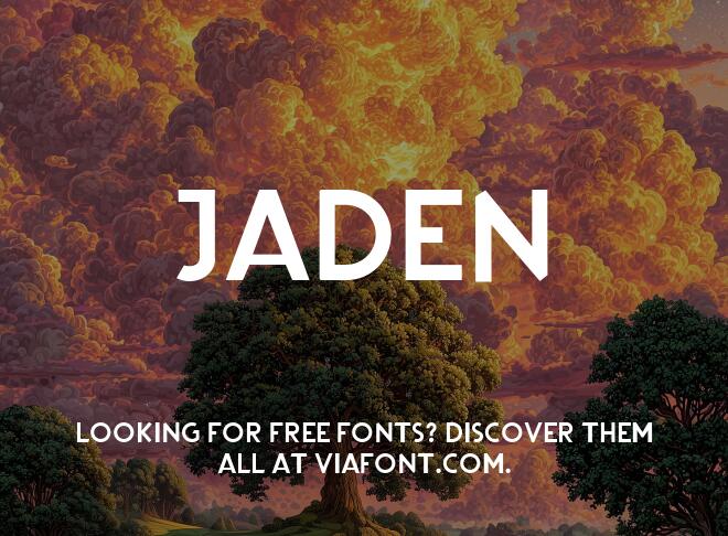 Jaden Font