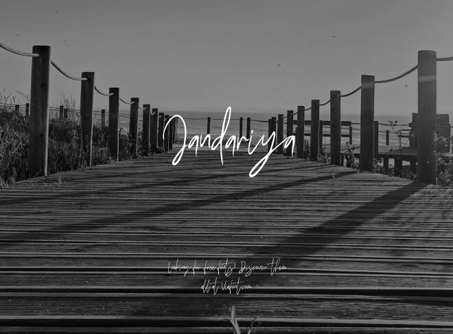 Jandariya Font