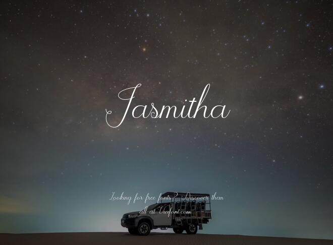 Jasmitha Font