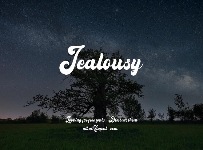 Jealousy Font