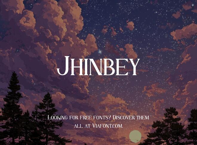 Jhinbey Font