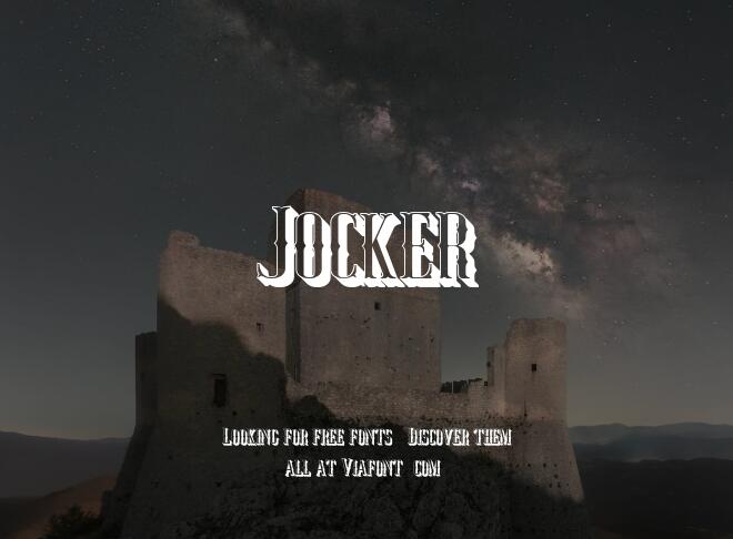Jocker Font