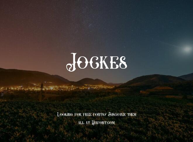 Jockes Font