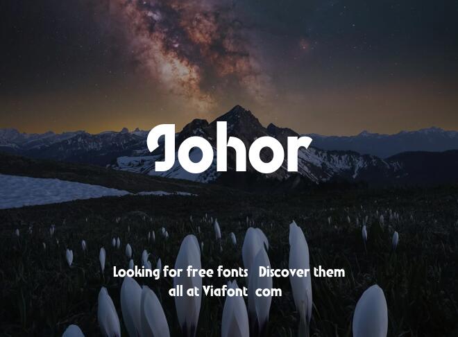 Johor Font