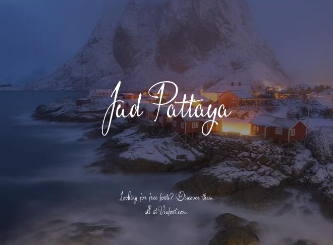 Jud Pattaya Font