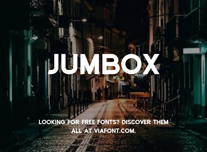 Jumbox Font