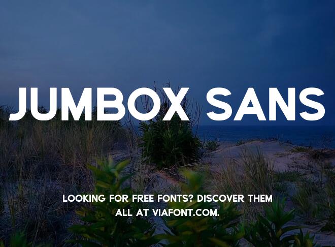 Jumbox Sans Font