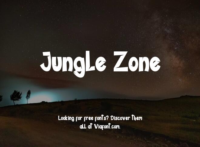Jungle Zone Font