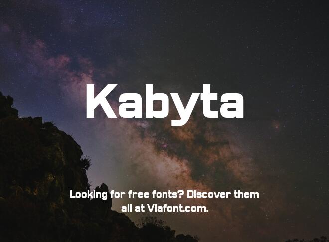 Kabyta Font Family