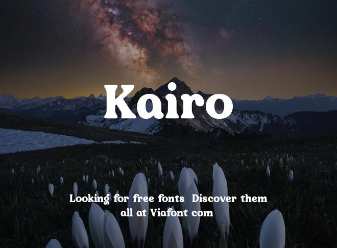 Kairo Font