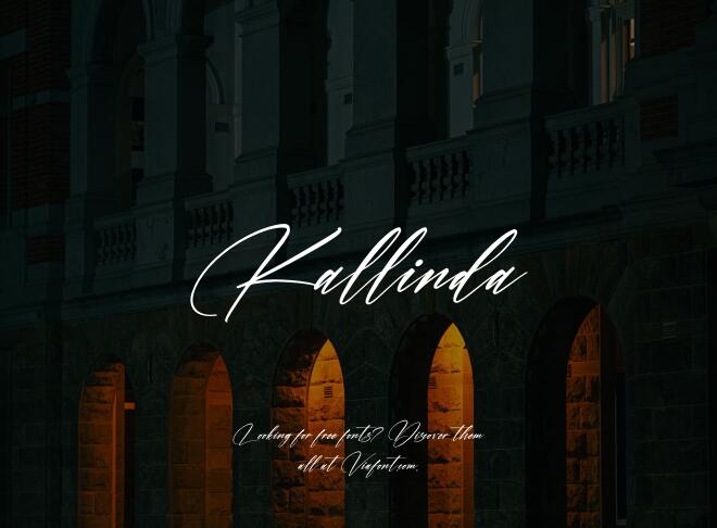 Kallinda Font